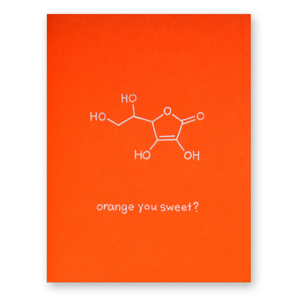 Orange You Sweet Card