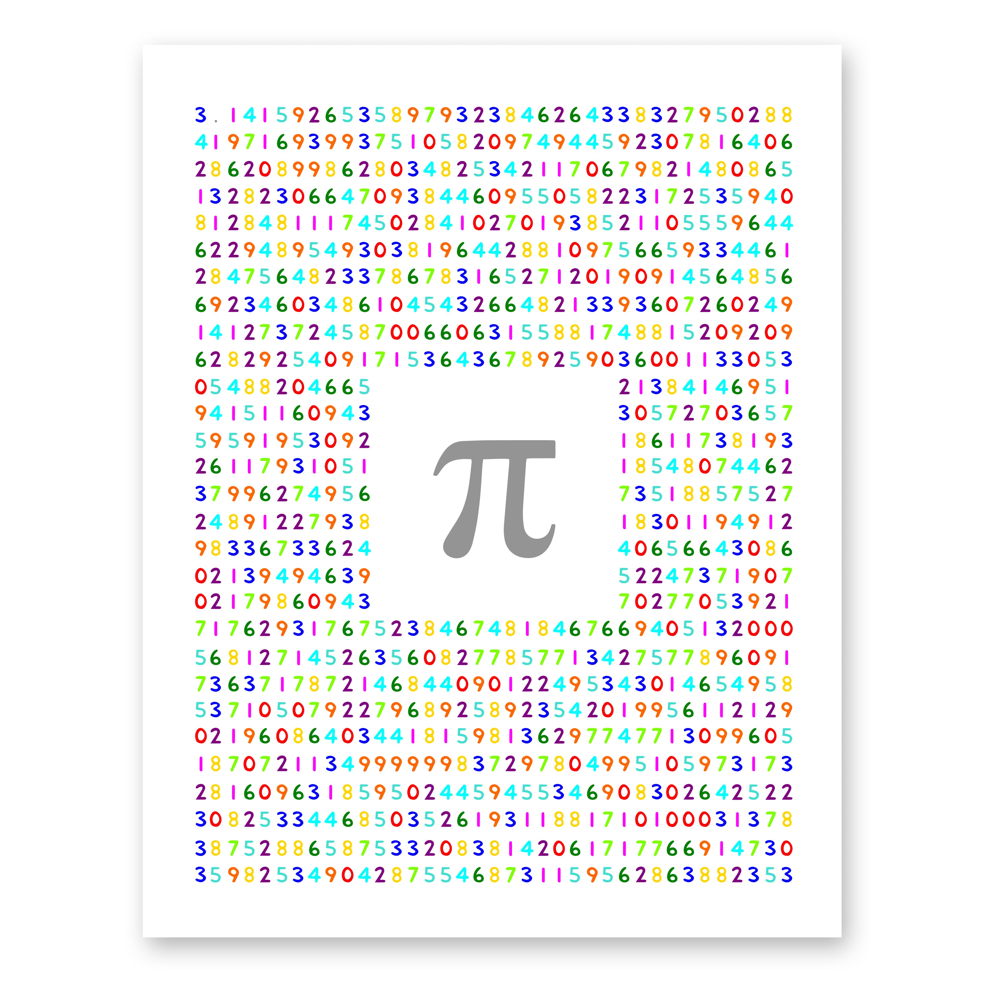 Pi Pamplet nerdy paper and home goods
