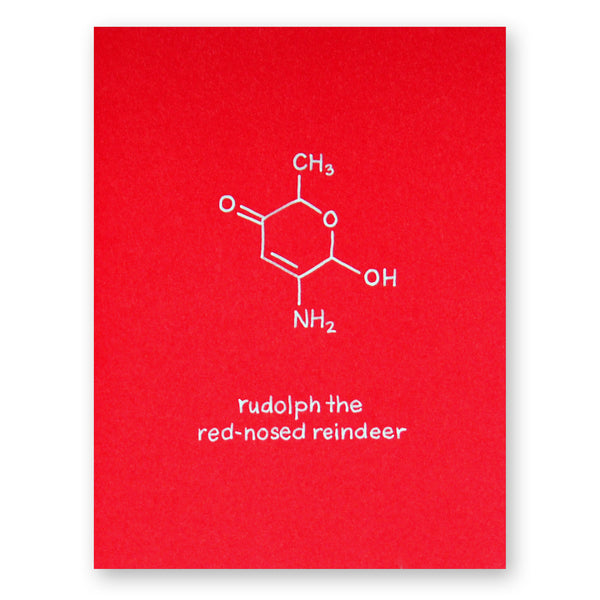 Rudolph The Red Nosed Reindeer Card