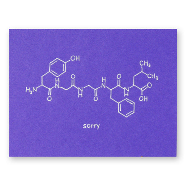 Sorry Card