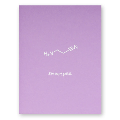 Sweet Pea Card