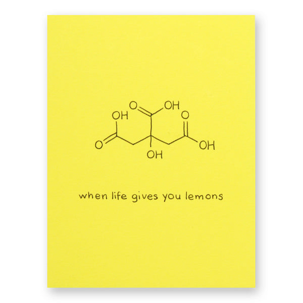Life Gives You Lemons Card