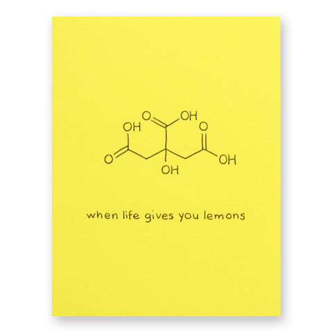 Life Gives You Lemons Card