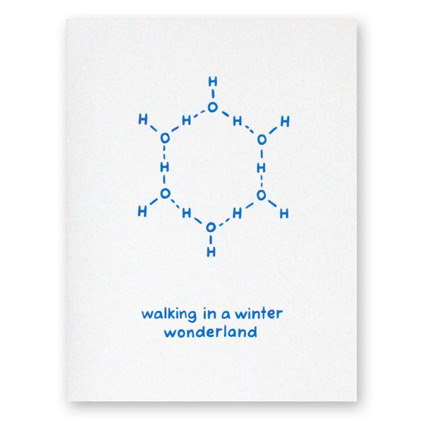 Snowflake Christmas Card