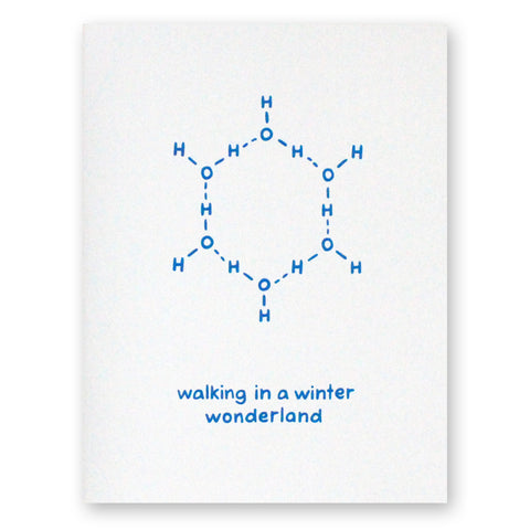 Snowflake Christmas Card