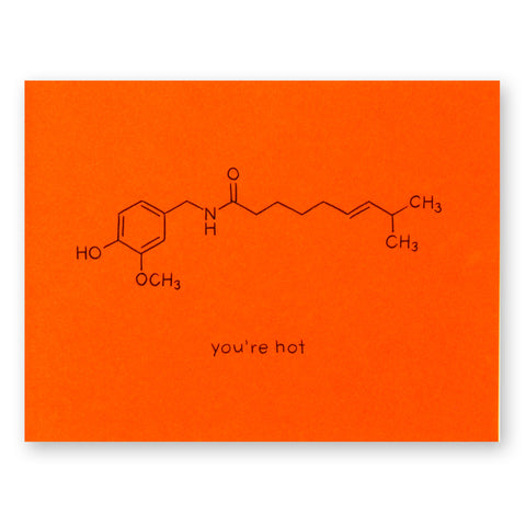 You're Hot Card