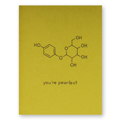 You're Pearfect Card