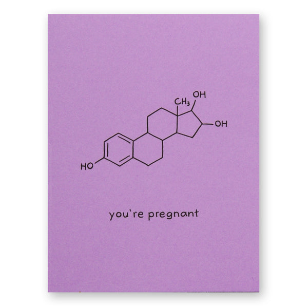 You're Pregnant Card