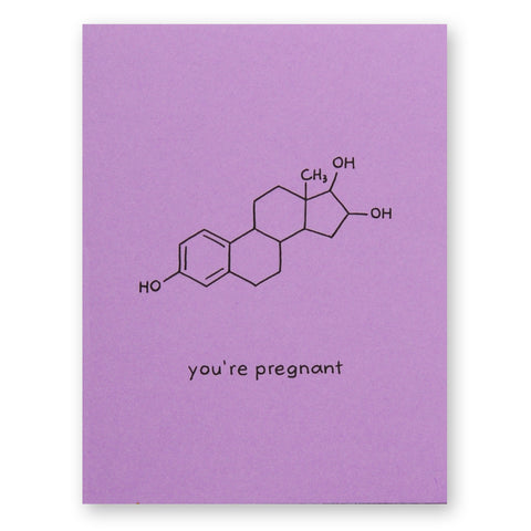 You're Pregnant Card