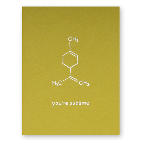 You're Sublime Card